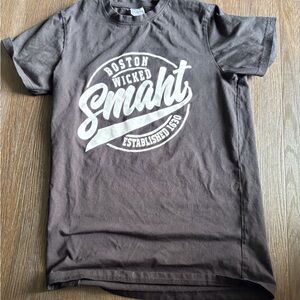 Boston Wicked Smaht Black T-Shirt